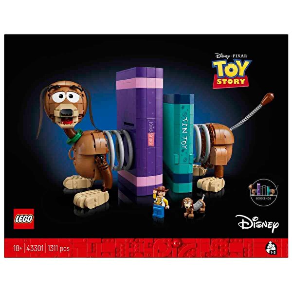 LEGO Disney ve Pixar Oyuncak Hikayesi Köpek Slinky Kitap Desteği 43301