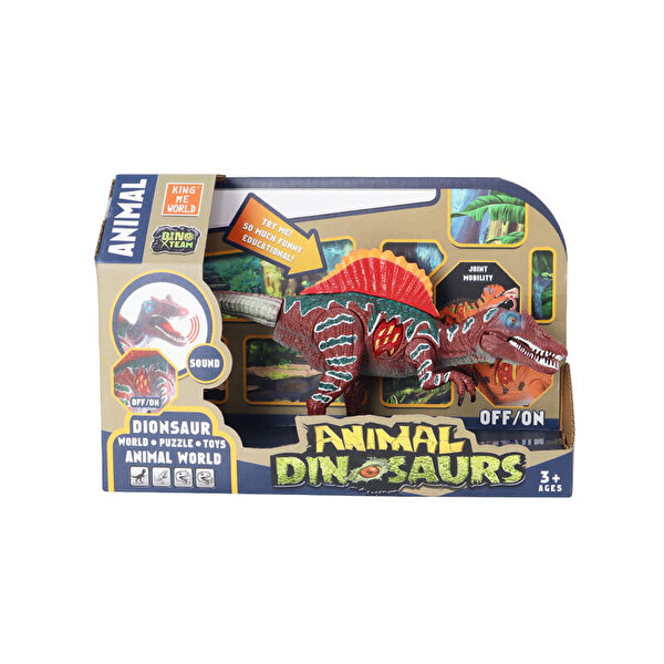 Animal Dinosaurs Serisi Sesli Işıklı Dino A2