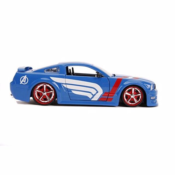 Marvel Captain America 2006 Ford Mustang Gt 1:24