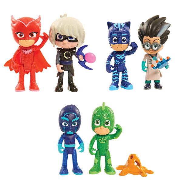 Pijamaskeliler İkili Figür (Biri Işıklı)