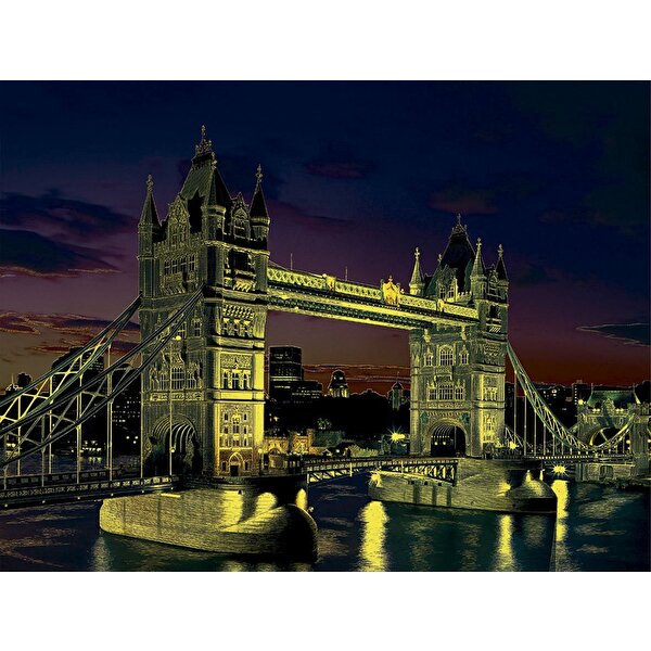 Educa Puzzle 1000 Parça Tower Bridge Neon