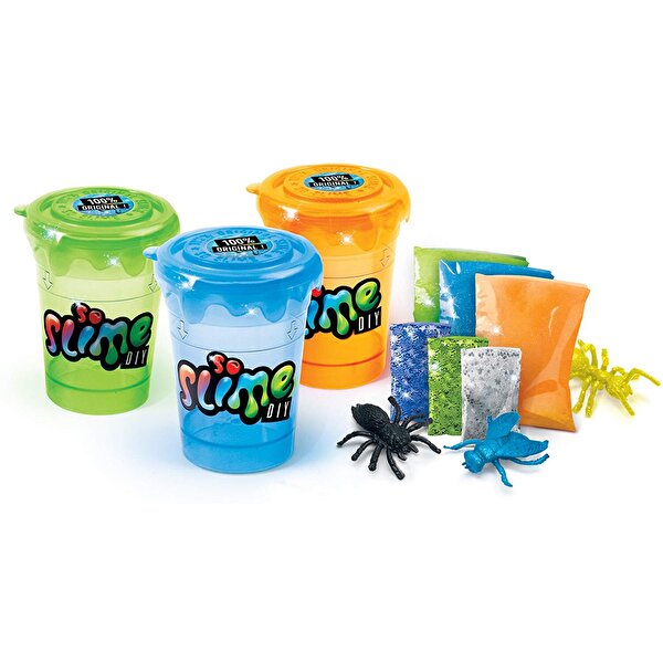 Slime Shaker Creepy Üçlü Paket Insect