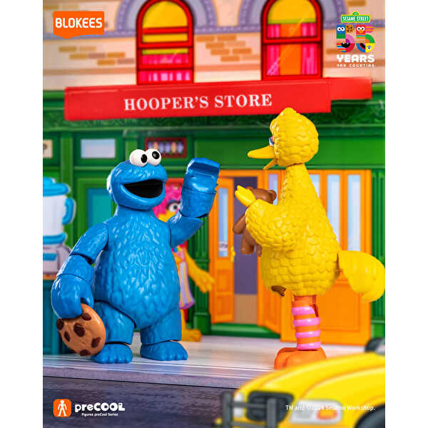 Blokees Sesame Street preCOOL S1 Figür Yapım Seti Cookie Monster