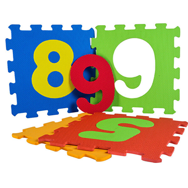 Eva Yer Matı Rakamlar 33x33 cm.