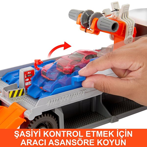 Matchbox Aksiyon Sürücüleri Çekici Ve Tamir Kamyonu ile 1:64 Ölçekli Araba