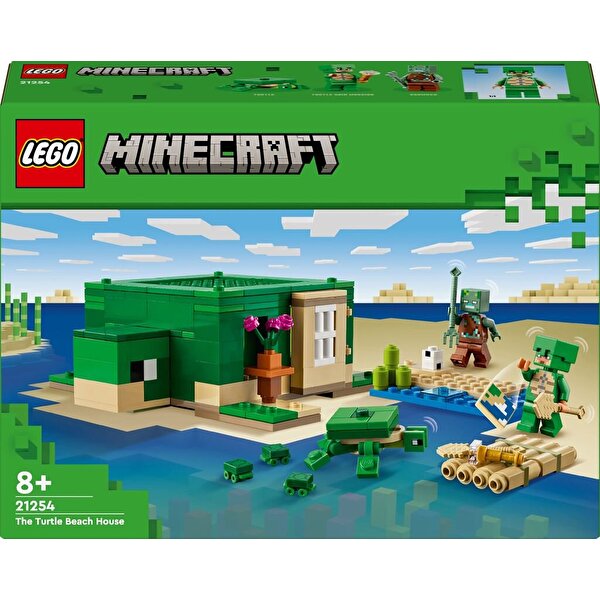 LEGO Minecraft Kaplumbağa Plaj Evi 21254