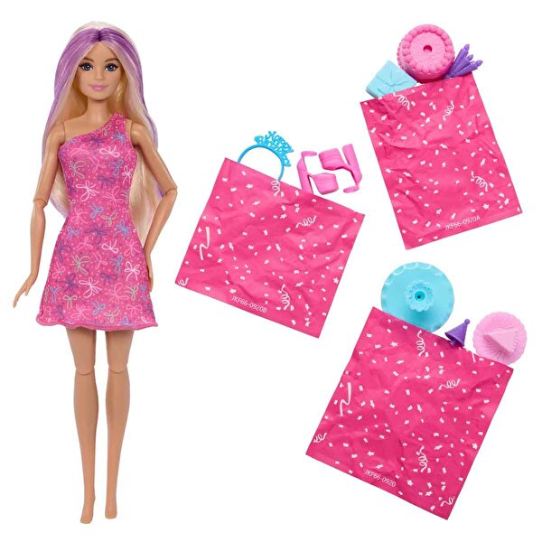Barbie Rise and Surprise Parti Sürprizi Doğum Günü Seti JKF66