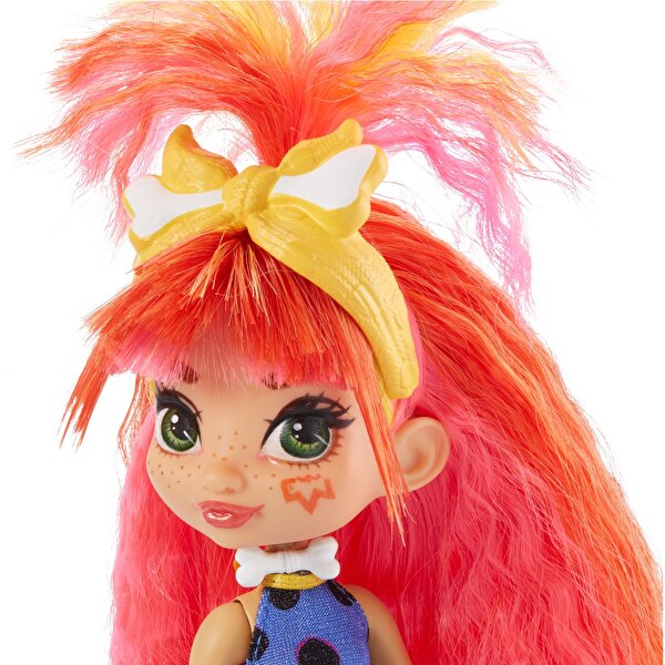 Cave Club Karakterleri Pembe Saçlı Emberley Bebek GNL83