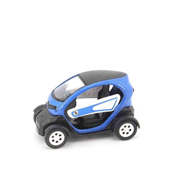Işıklı Metal 1:36 Twizy Çek Bırak Mavi Araba