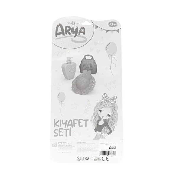 Arya Elbiseli Kıyafet Seti̇ Üçgen Desenli