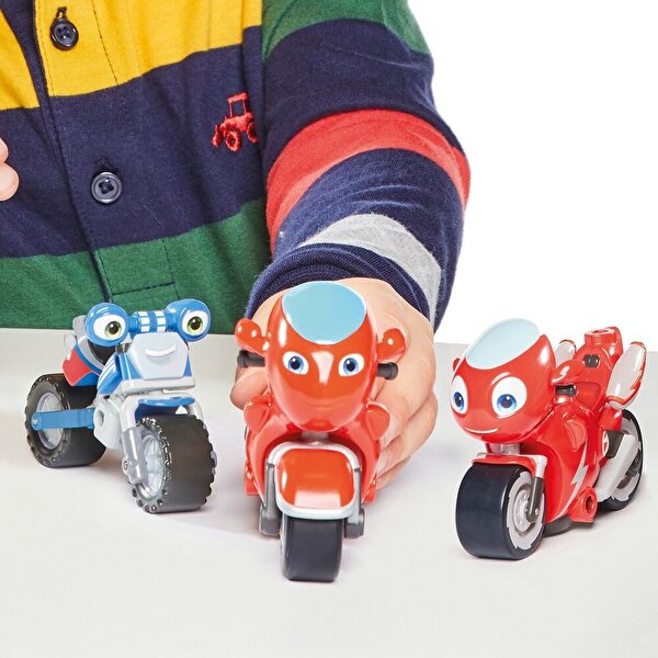 Ricky Zoom 3'lü Hank ve Motor Dostları Macera Paketi T20041