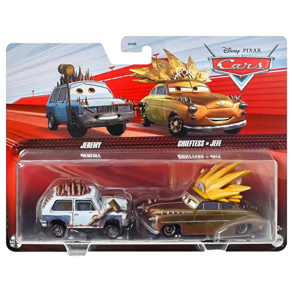 Cars İkili Karakter Araçlar Jeremy ve Chıeftess HLH64