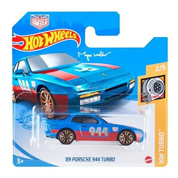 Hot Wheels Tekli Araba '89 Porsche 944 Turbo GTC38