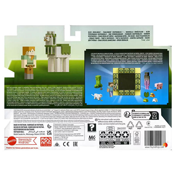 Minecraft İkili Paket Alex And Llama HLB30