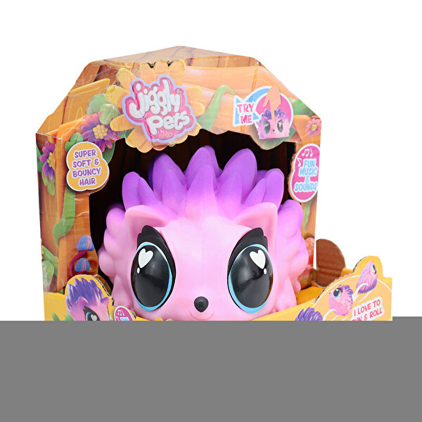 Jiggly Pets Sesli Pembe Kirpi
