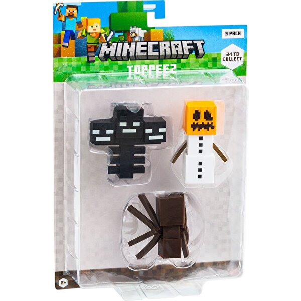 Minecraft 3D Figür Toppeez 3'lü Set Set 5