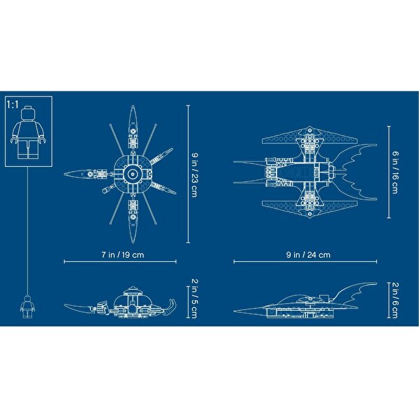 LEGO Super Heroes Batman Brother Eye Parçalama 76111