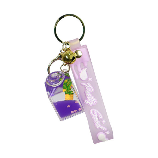 Sıvı Akrilik Anahtarlık Bottle