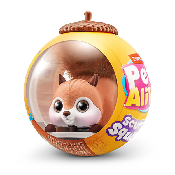 Pets Alive Koşan Sevimli Sincap 9565GQ1 Kahverengi