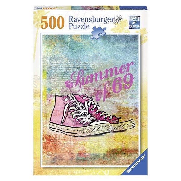 Ravensburger Puzzle 500 Parça '69 Yazı