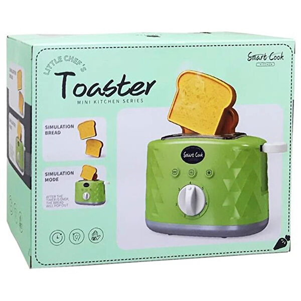 Renkli Eğlenceli Yeşil Tost Makinesi