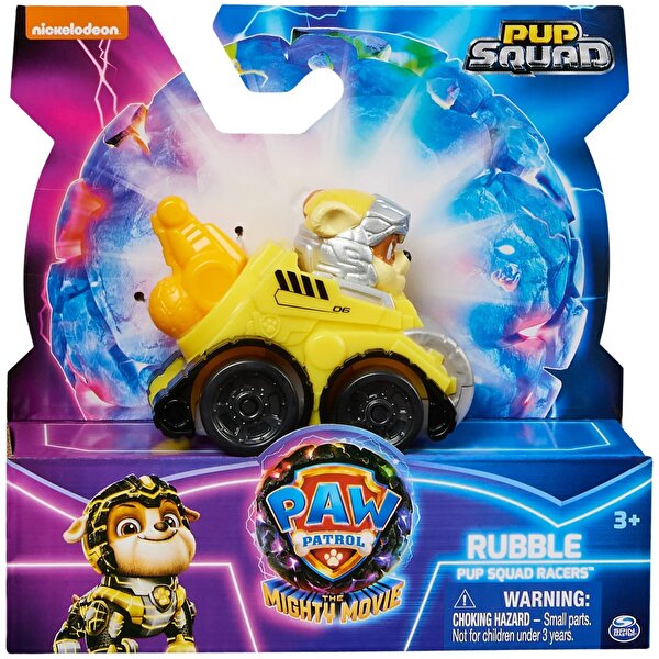 Paw Patrol The Mighty Movie Pup Squad Racers Rubble