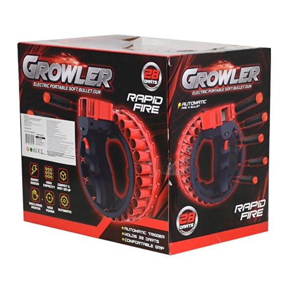 Growler Sünger Atan Taşınabilir Tabanca