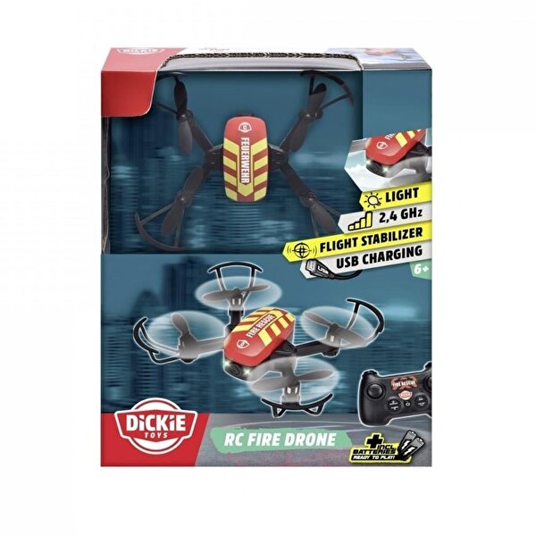Dickie RC Fire Drone Uzaktan Kumandalı İtfaiye Drone