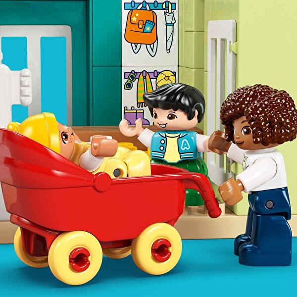 LEGO DUPLO Kasabası 3’ü 1 Arada Figürlü Modern Aile Evi 10470