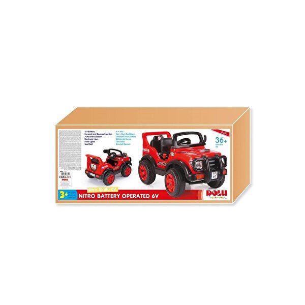 Nitro Akülü Araba 6 Volt