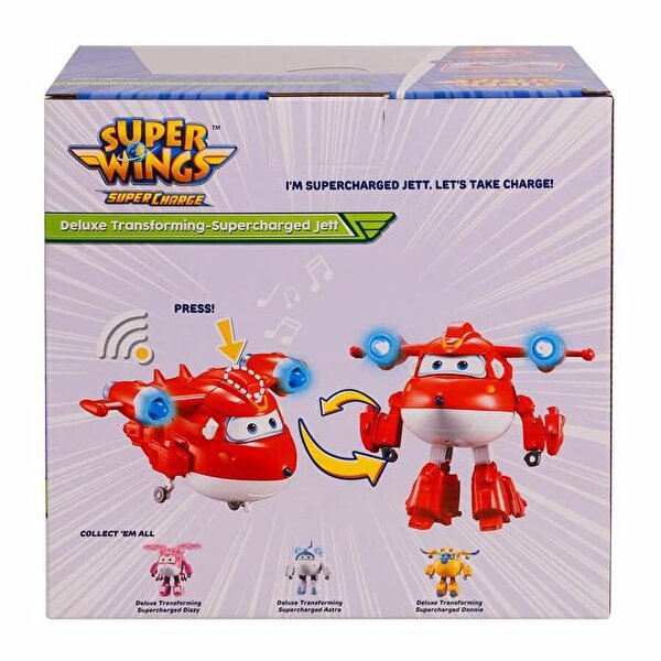 Harika Kanatlar Dönüşen Deluxe Supercharge Jett
