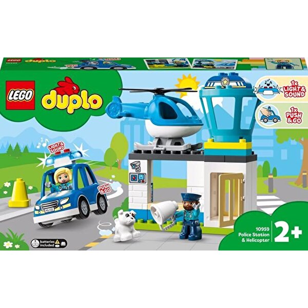 LEGO Duplo Polis Merkezi ve Helikopter 10959