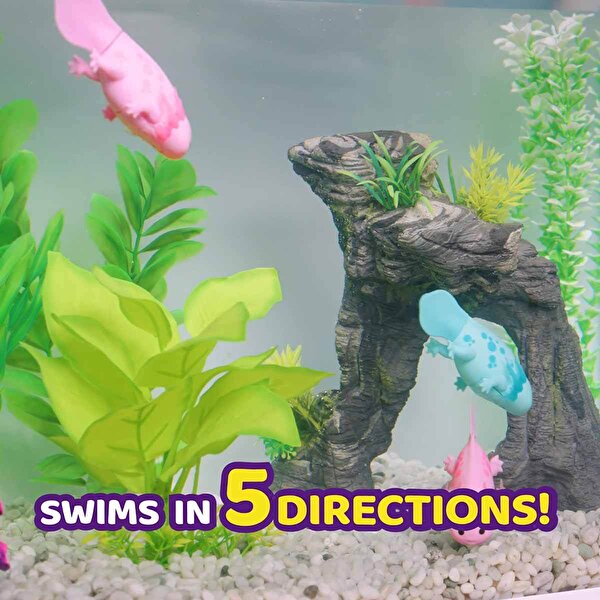 Pets Alive Yüzen Axolotl Mavi 9556UQ1