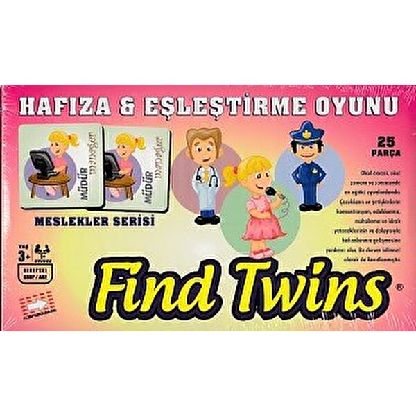 Hafıza & Eşleştirme Oyunu Meslekler Serisi