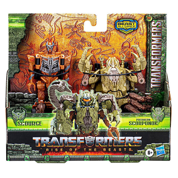 Transformers Rise Of The Beats Scourge ve Predacon Scorponok F4620