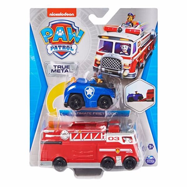 Paw Patrol True Metal İtfaiye Ekibi Aracı