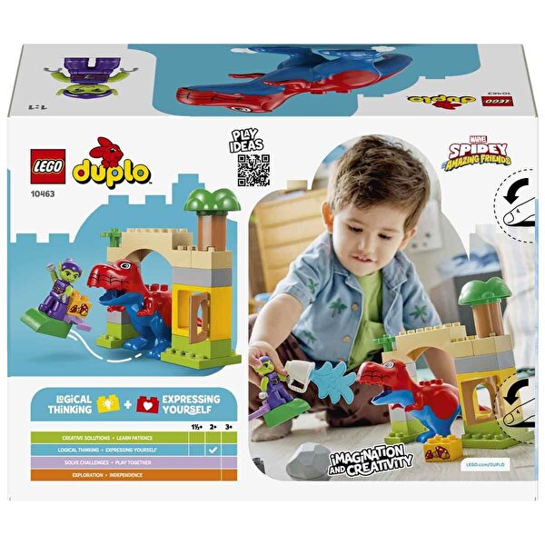 LEGO DUPLO Dinozor Spidey-Rex, Yeşil Goblin’e Karşı 10463