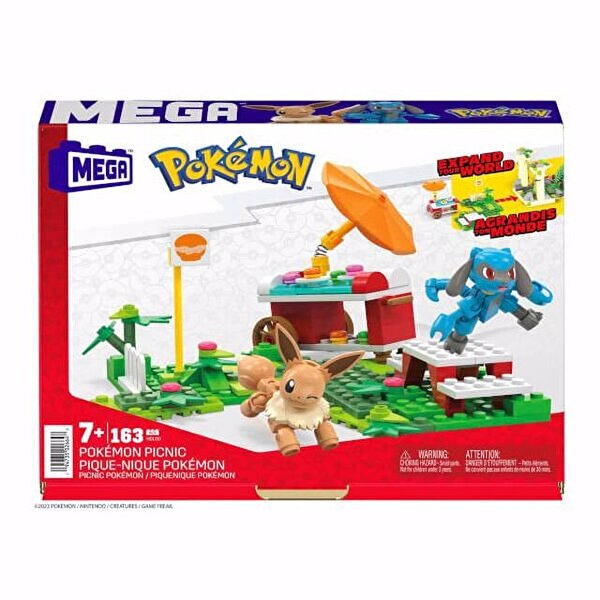 Mega Pokemon Adventure Builder Piknik Yapı Seti HDL80