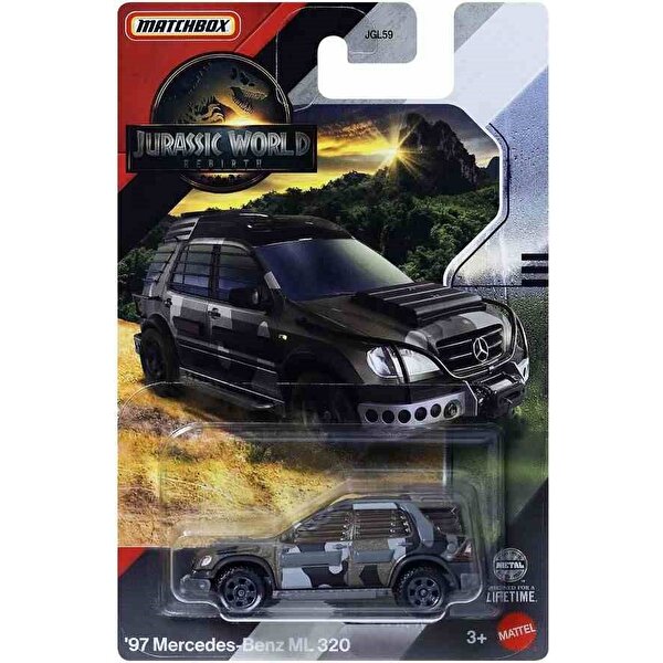 Matchbox Jurassi̇c World Model Araçlar 97 Mercedes-Benz ML 320 JGL14