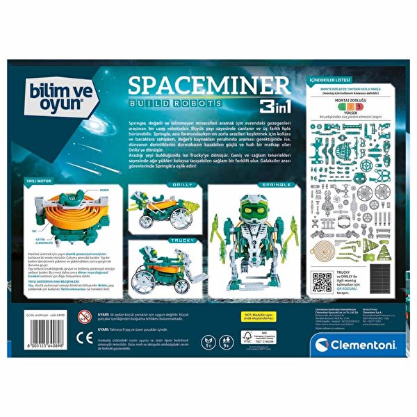 Clementoni Bilim ve Oyun: Spaceminer
