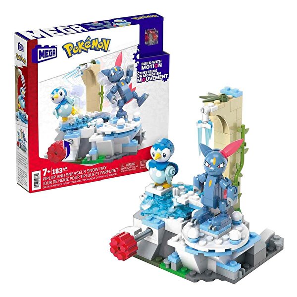 MEGA Pokemon Piplup ve Sneasel Kış Macerası Seti HKT20