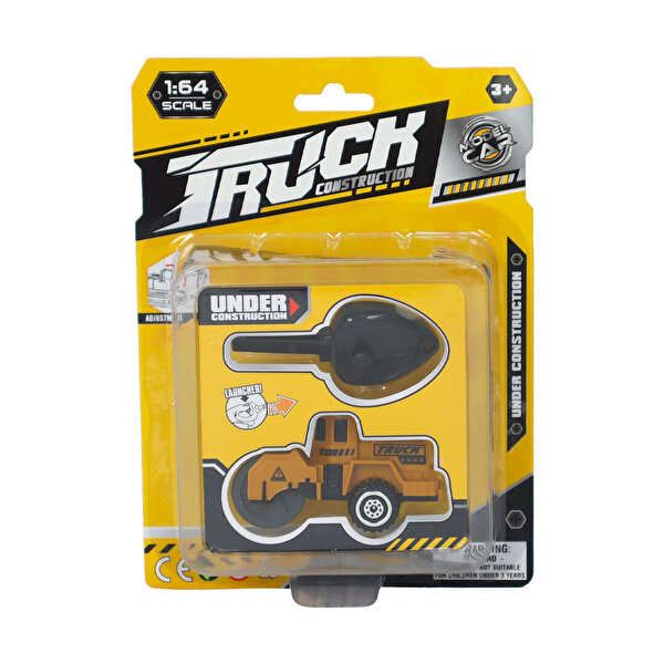 Anahtarlı Bas Gitsin İnşaat Araçları Silindir