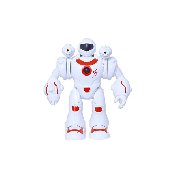 Sesli Ve Işıklı Savaş Robotu Kırmızı