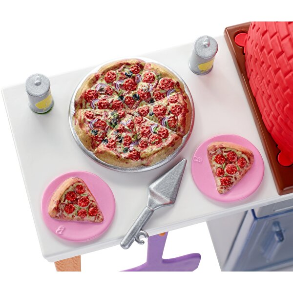 Barbie Furniture Outdoor Pizza FXG39