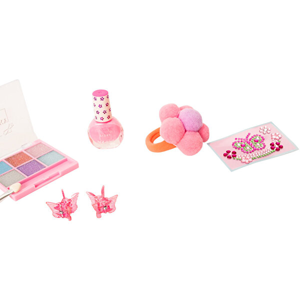 Lukky Kelebek Desenli Güzellik Tasarım Seti