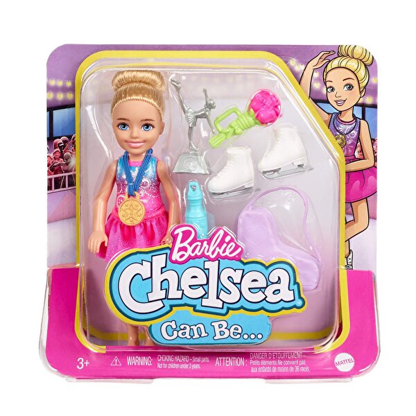 Barbie Chelsea Meslekleri Öğreniyor Bebek Serisi Buz Pateni HCK68