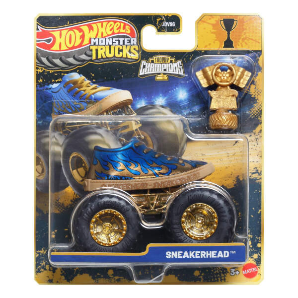 Hot Wheels Monster Trucks Arabalar Trophy Champions Sneakerhead JMV66