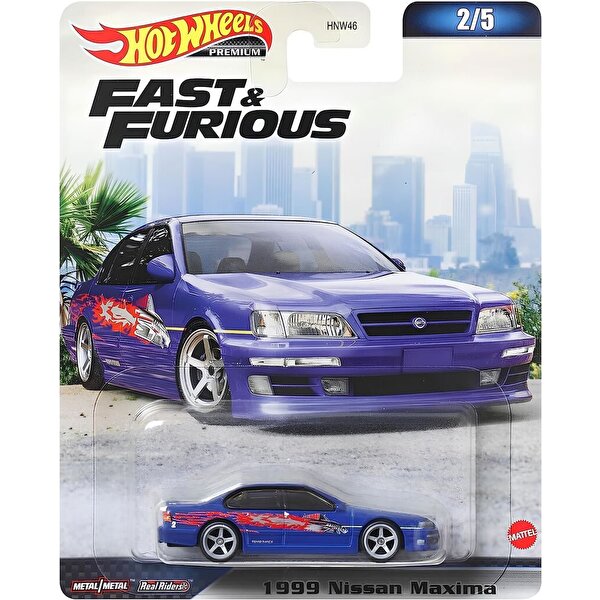 Hot Wheels Fast & Furious Premium Arabalar 1999 Nissan Maxima HKD23