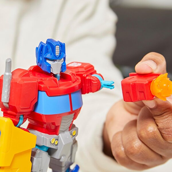 Transformers Mixmashers Deluxe Fi̇gür Optimus Prime