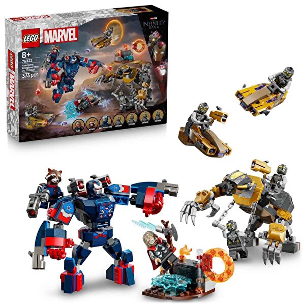 LEGO Marvel Avengers: Endgame Thor Chitauri’ye Karşı 76322